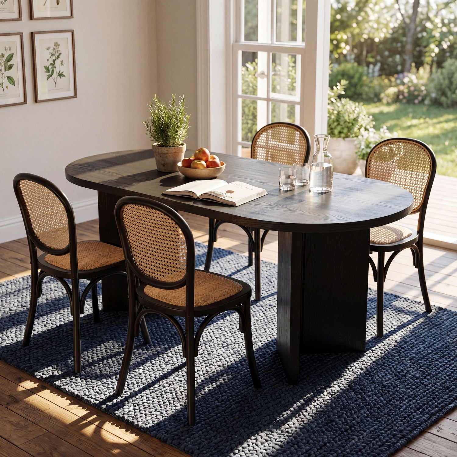 Oval Dining Set