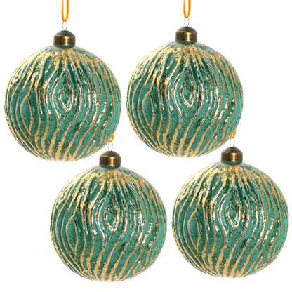 Christmas Ball Glass Decorative Hanging Ball Christmas Tree Ornaments For Holiday Party Decorations
