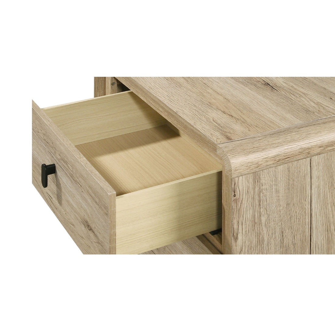 Nightstand &amp; 2 Drawers - Beige