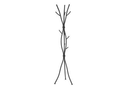 Coat Rack, Hall Tree, Free Standing, 11 Hooks, Entryway, Contemporary &amp; Modern