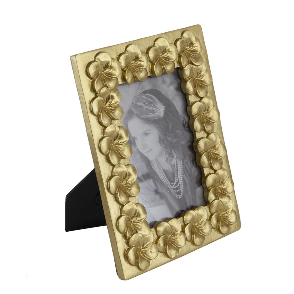 Vintage Photo Frame &amp; Flower Design