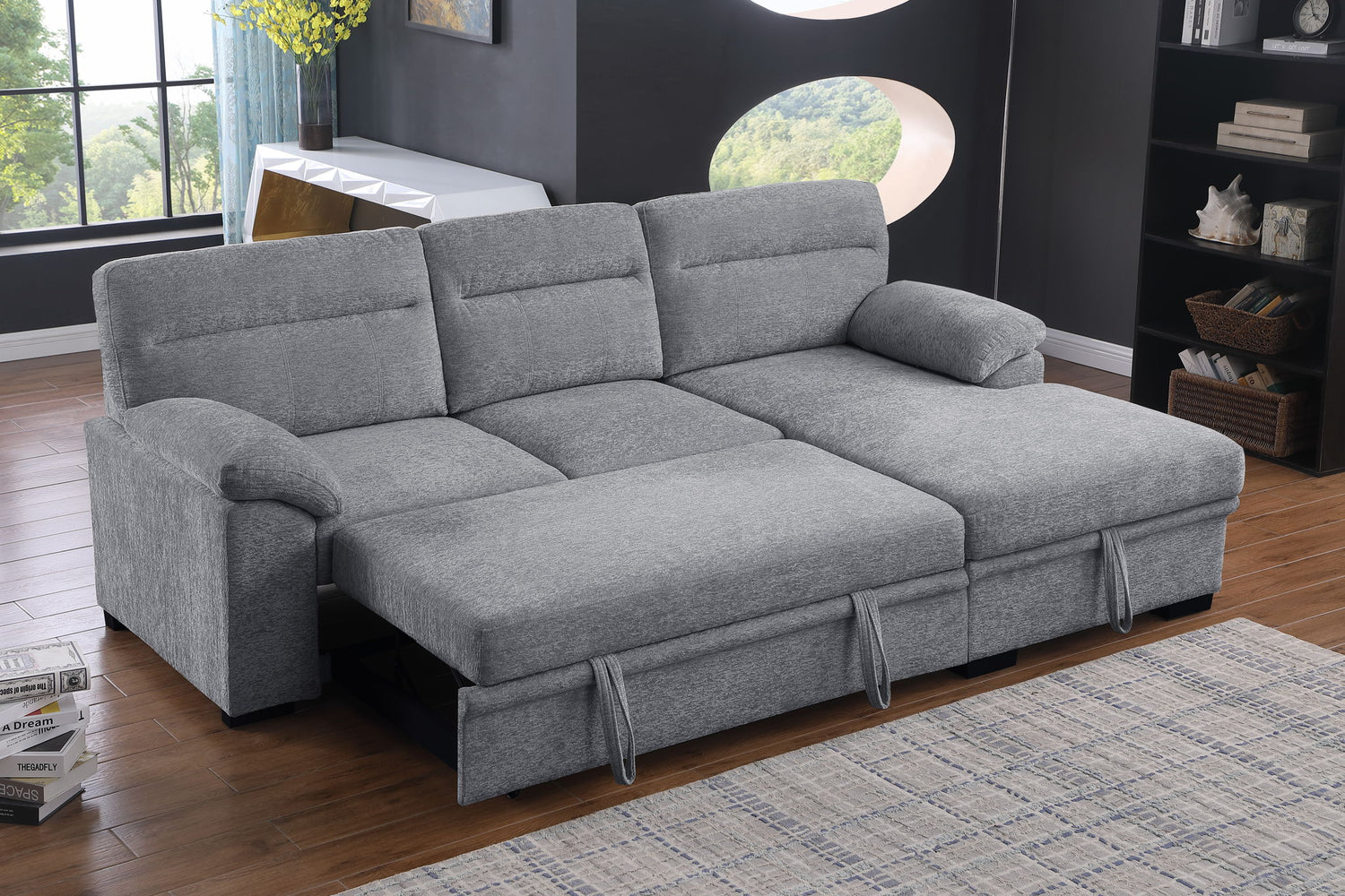 Kipling II - 92.5&quot; Sleeper Sectional Sofa