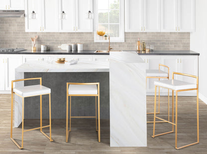 Fuji - Contemporary / Glam &amp; Quality Construction Barstool