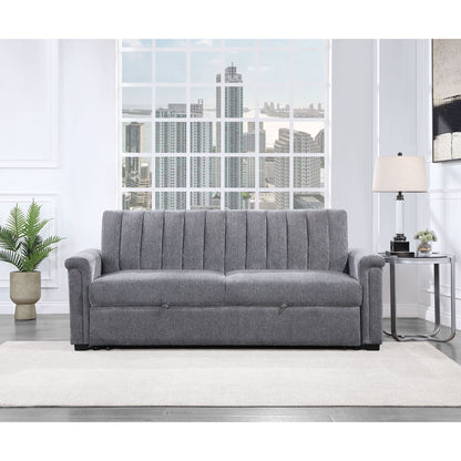 Kona - Pull Out Sofa - Dark Gray