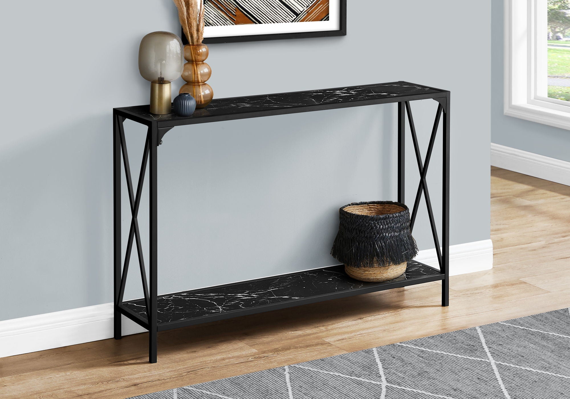 Accent Console Table For Entryway, Contemporary &amp; Modern