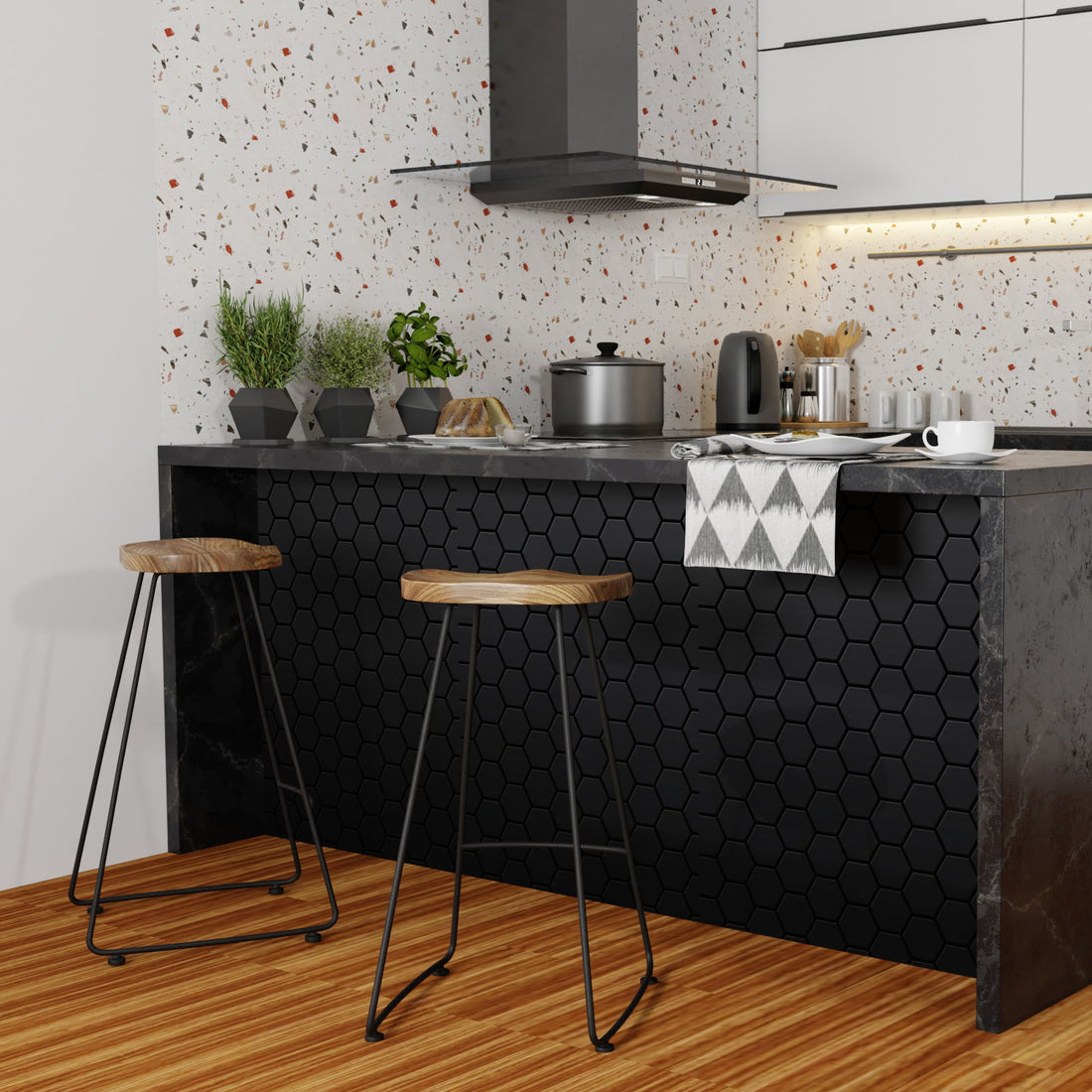 Amberly - Rustic Saddle Bar Stool (Set of 2)