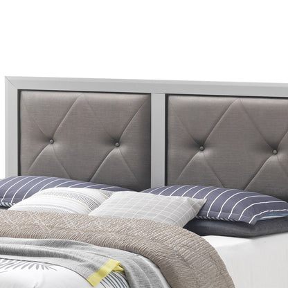 Primo - Full Bed - Silver Champagne