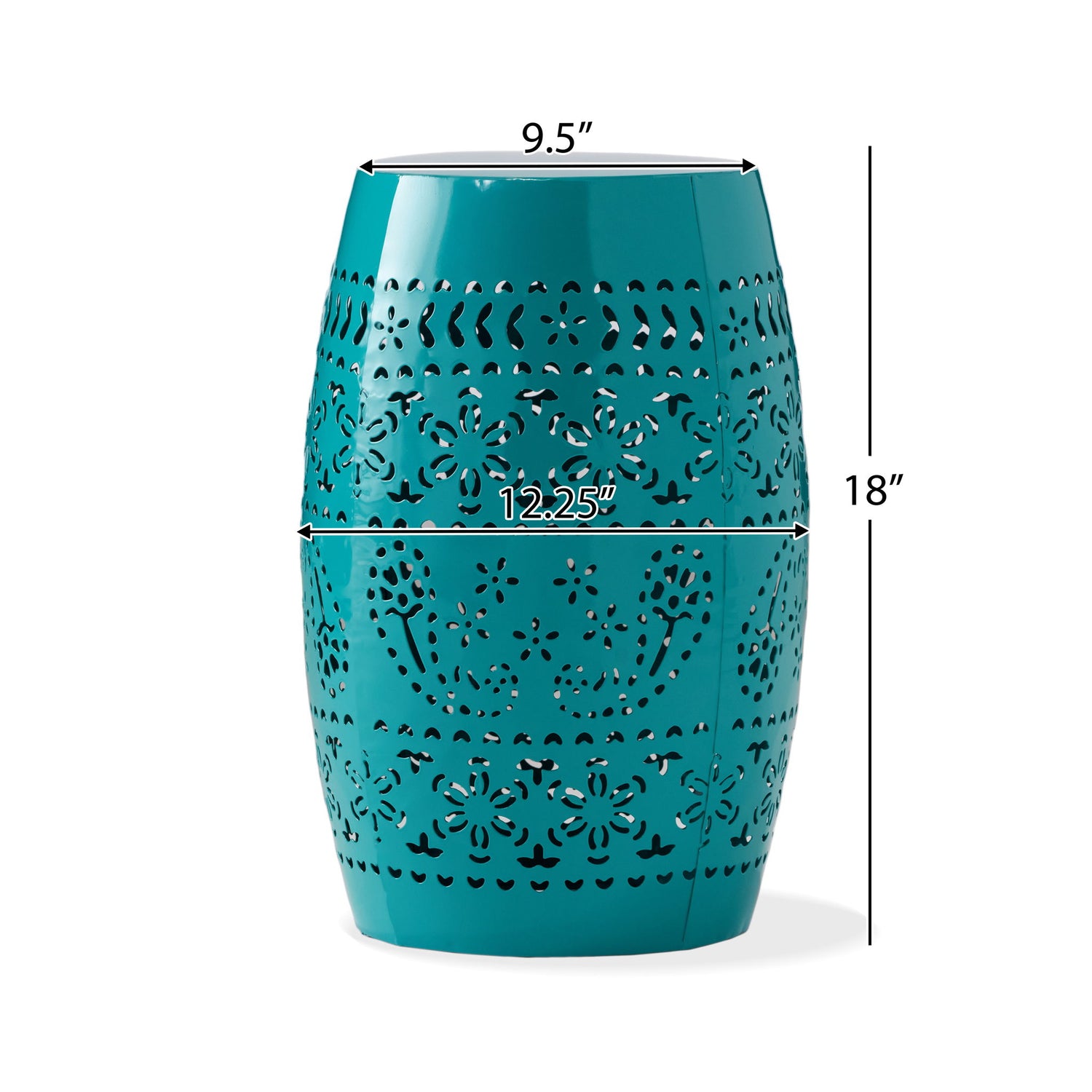 12&quot; Outdoor Lace Cut Side Table
