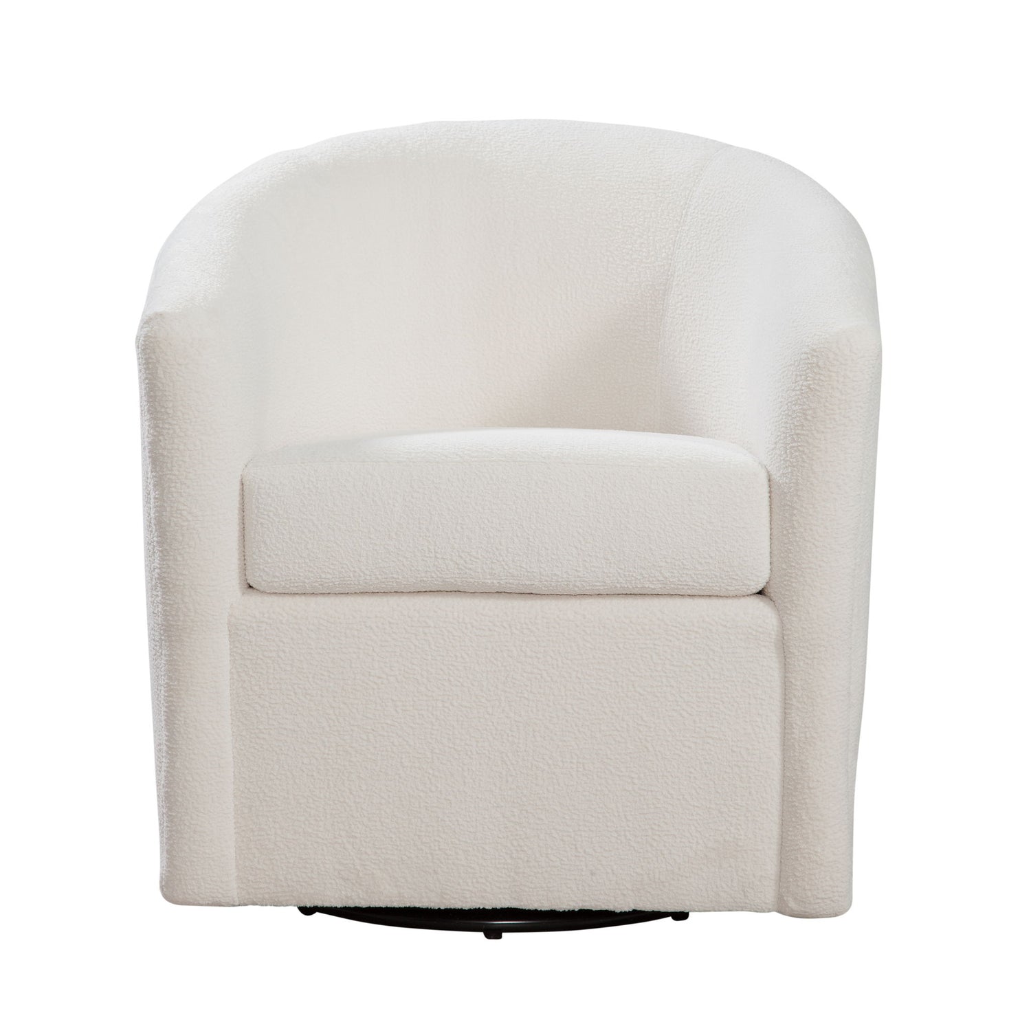 Oaklynn - Barrel Style Swivel Accent Chair