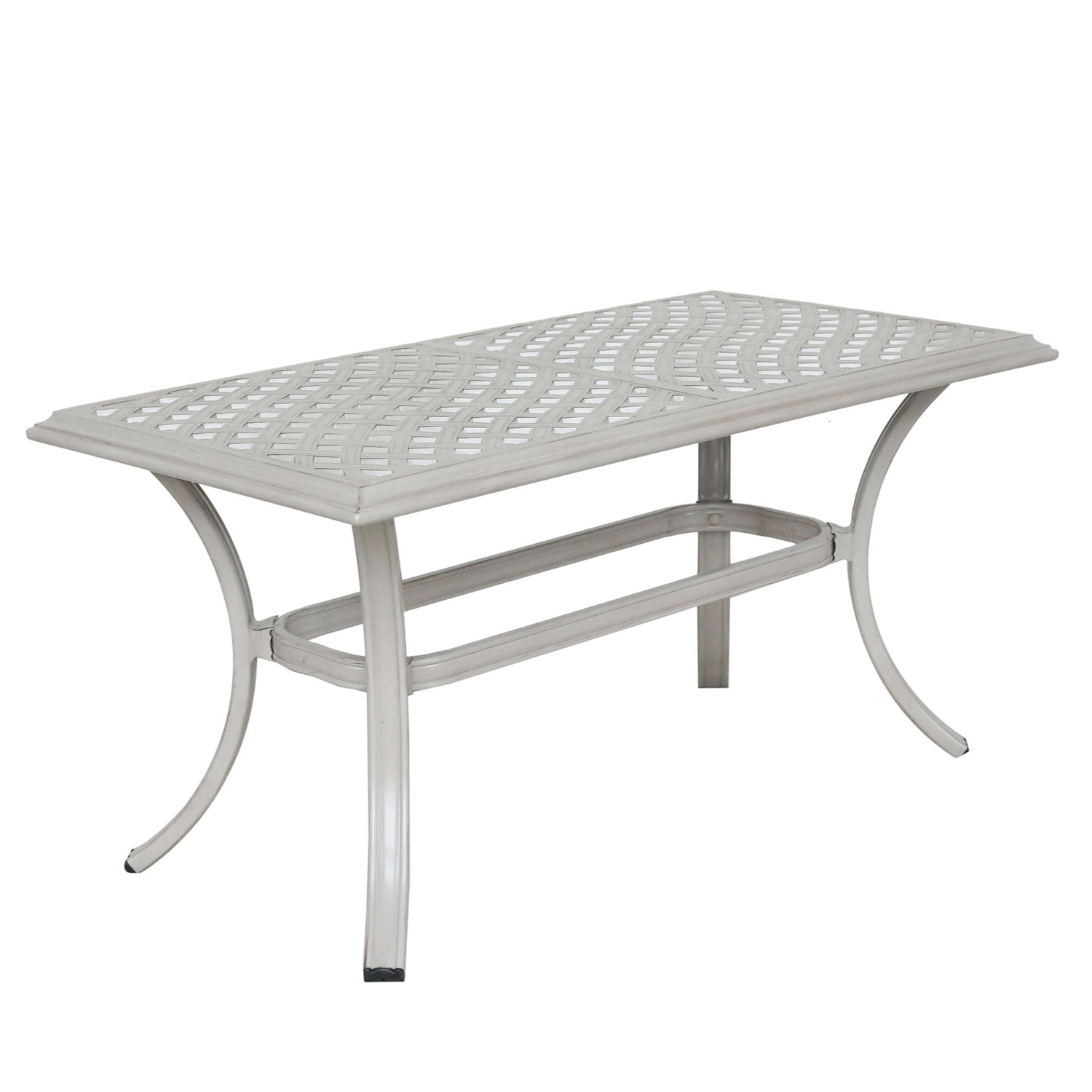 22X42&quot; Patio Standard Coffee Table - Ashen Wheat