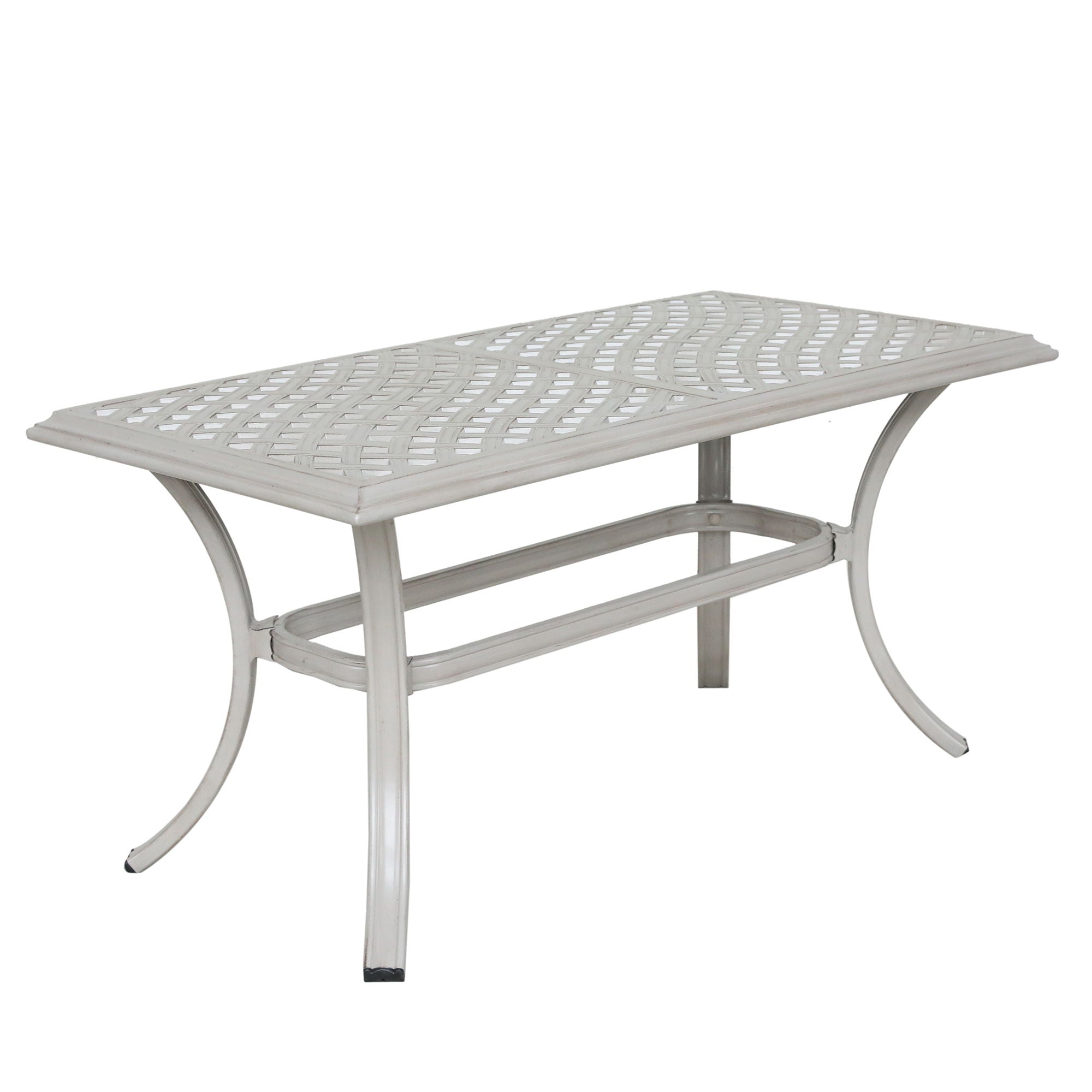 22X42&quot; Patio Standard Coffee Table - Ashen Wheat