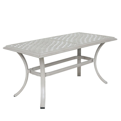 22X42&quot; Patio Standard Coffee Table - Ashen Wheat