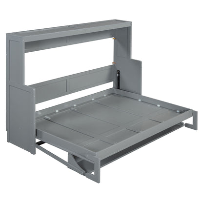 Murphy Bed With Hydraulic Lift &amp; Desk Design