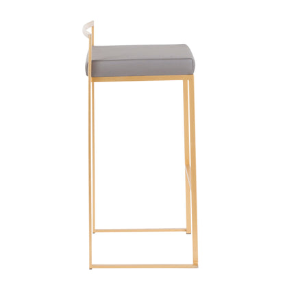 Fuji - Contemporary / Glam &amp; Quality Construction Barstool