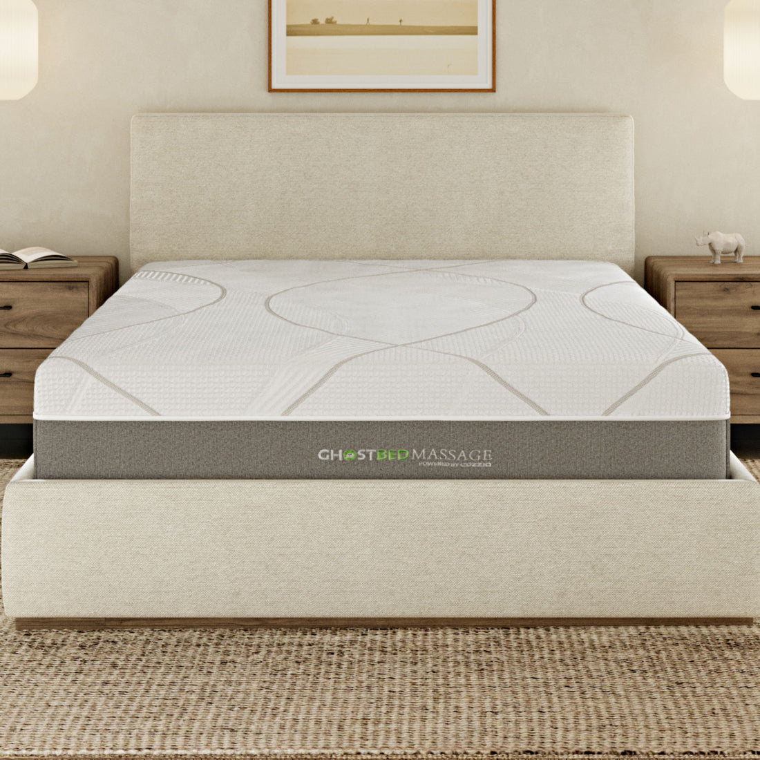 12&quot; Profile Massage Mattress Hybrid
