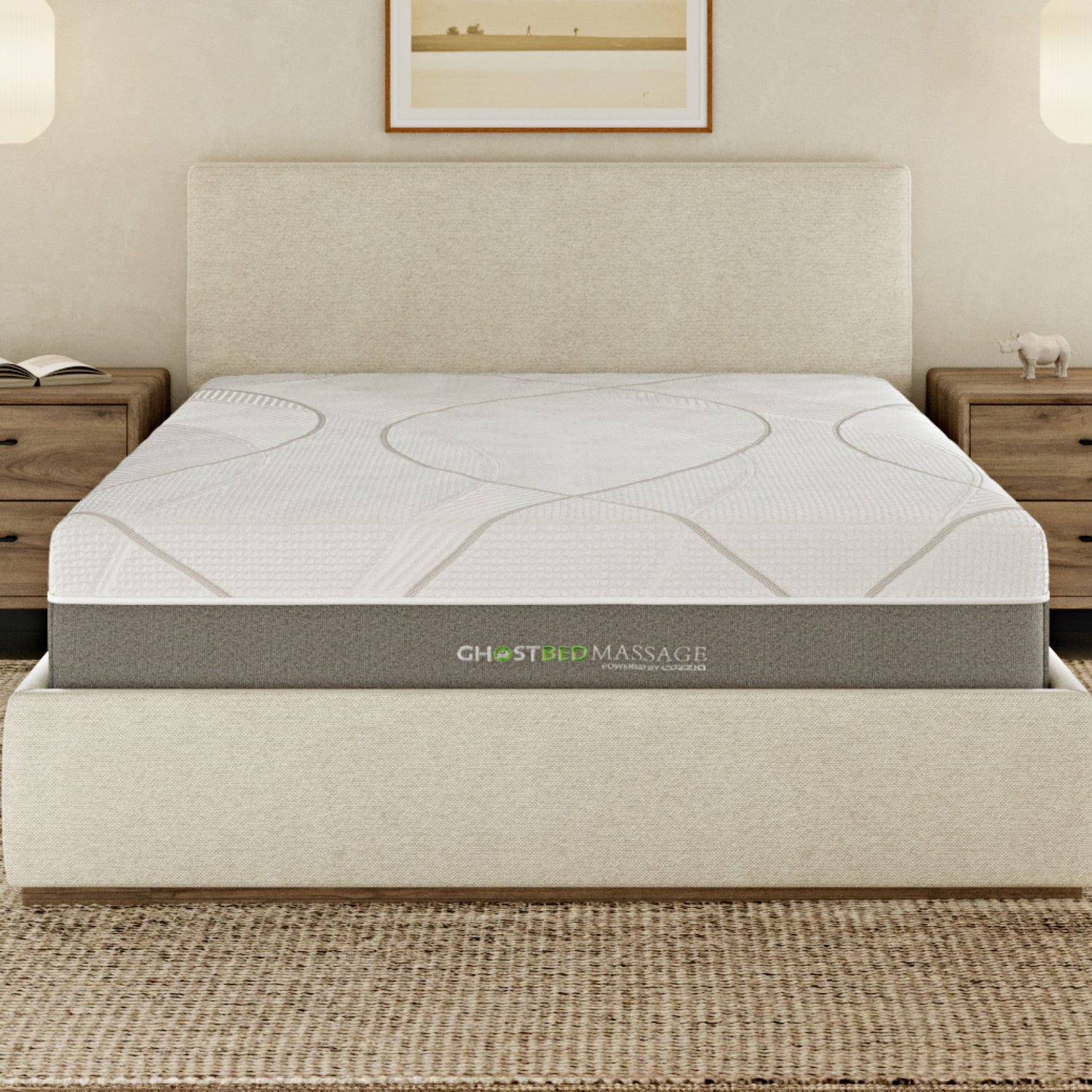12&quot; Profile Massage Mattress Hybrid