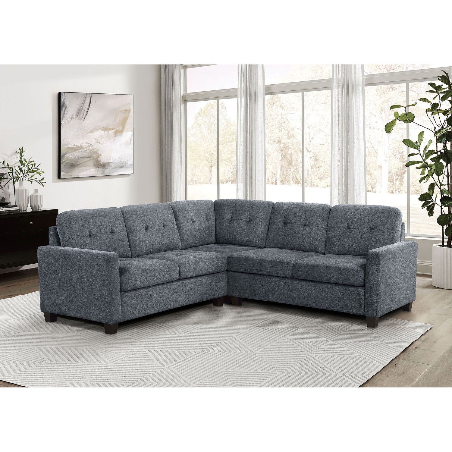 Creston - Upholstered Sectional Sofa