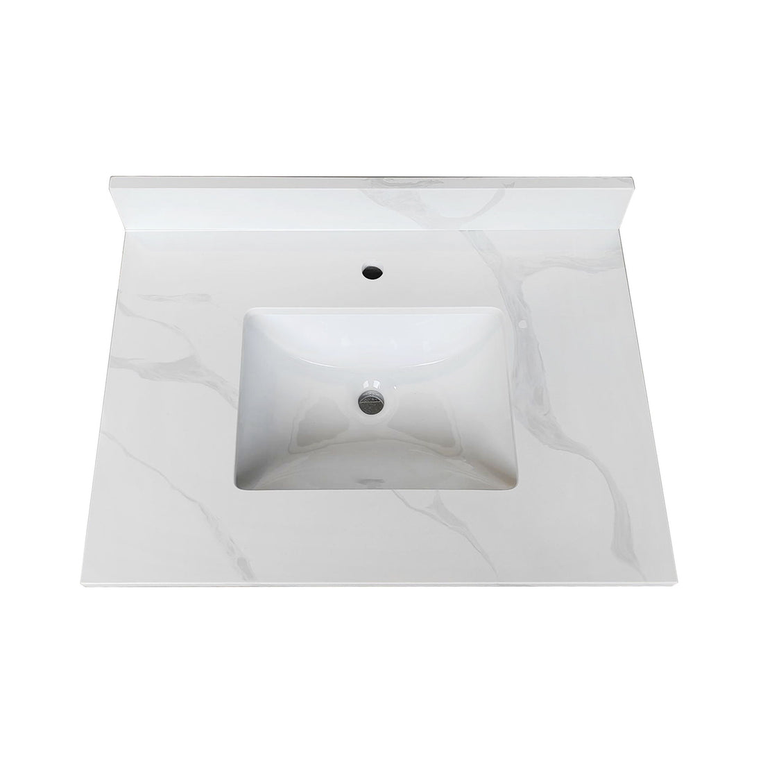 Bathroom Vanity Top With Undermount Single Bowl Sink
