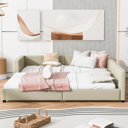 Upholstered Platform Bed, Mother &amp; Child Bed