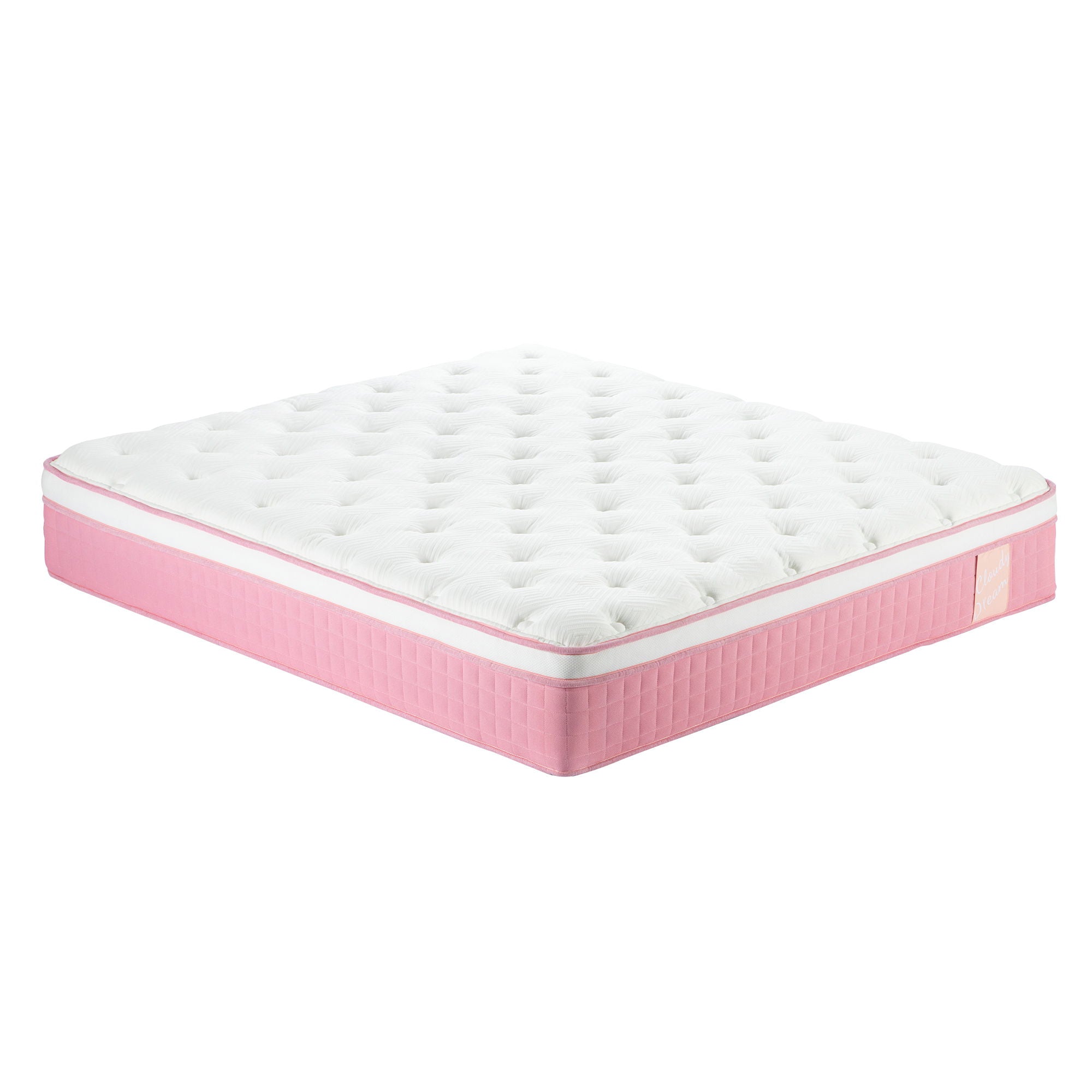 12&quot; Hybrid Mattress With Individual Pocket Spring, Comortable Memory Foam