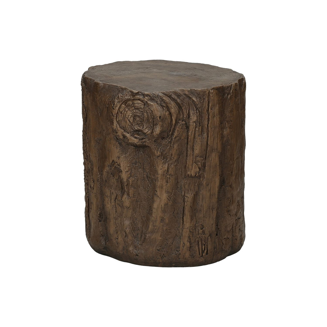 Contemporary Round Accent Table, Indoor / Outdoor