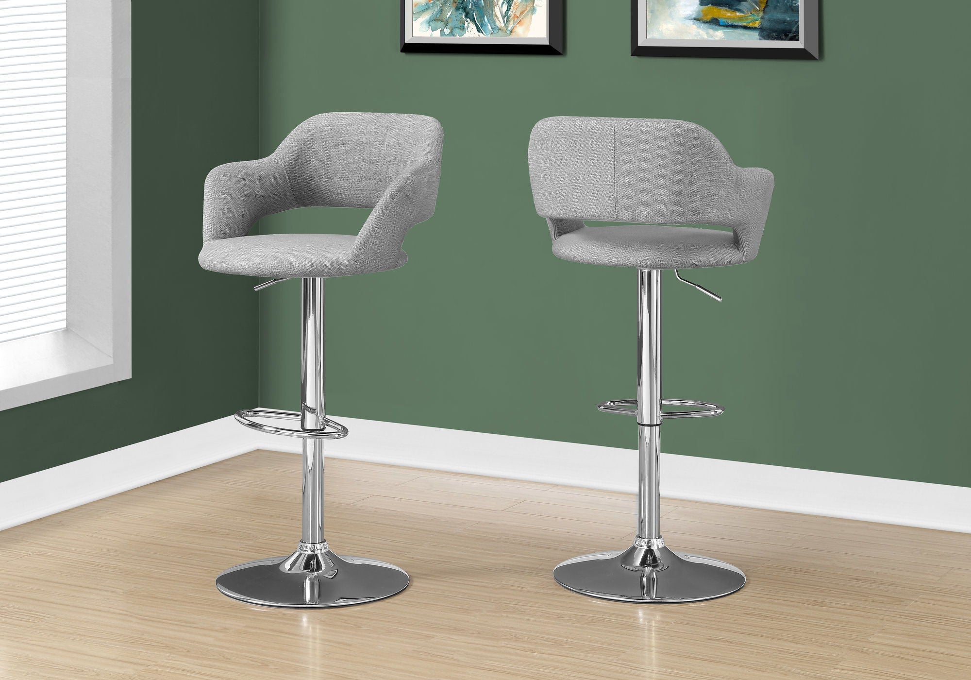 Swivel Stool Bar Height, Adjustable Versatile Seating, Contemporary &amp; Modern