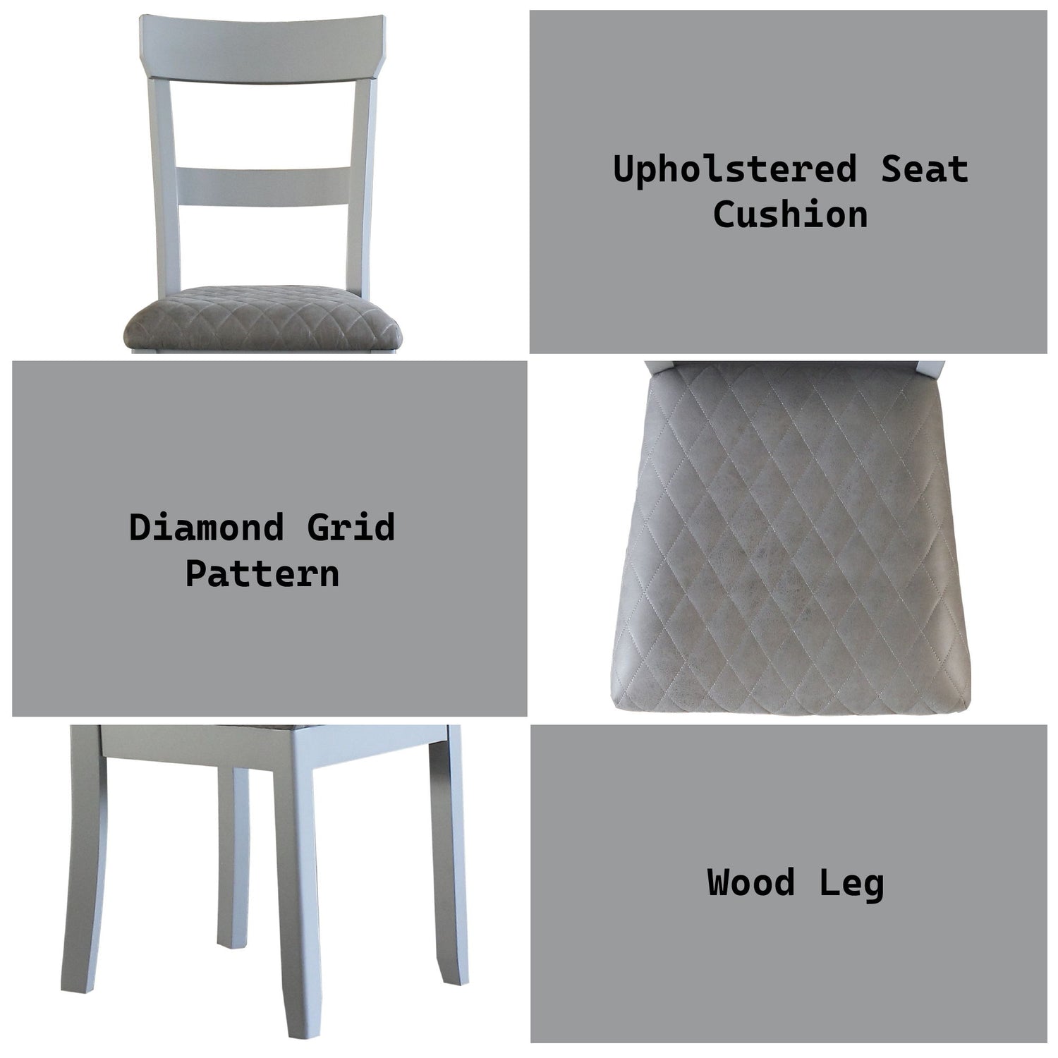 House Marchese - Side Chair (Set of 2) - Gray