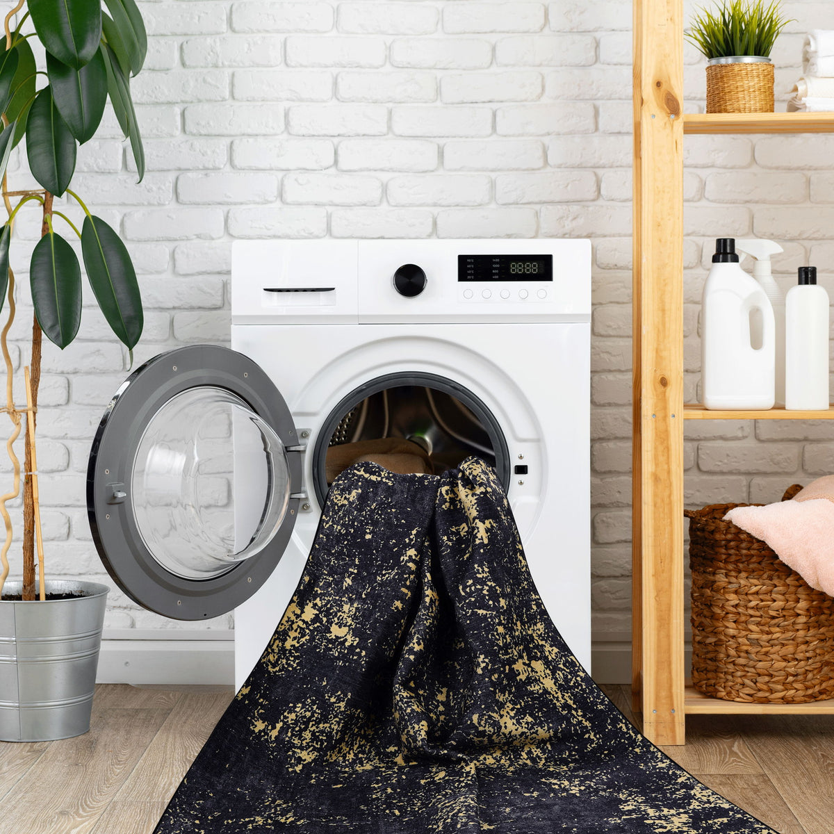 Maval - Stunning Area Rug, Washable