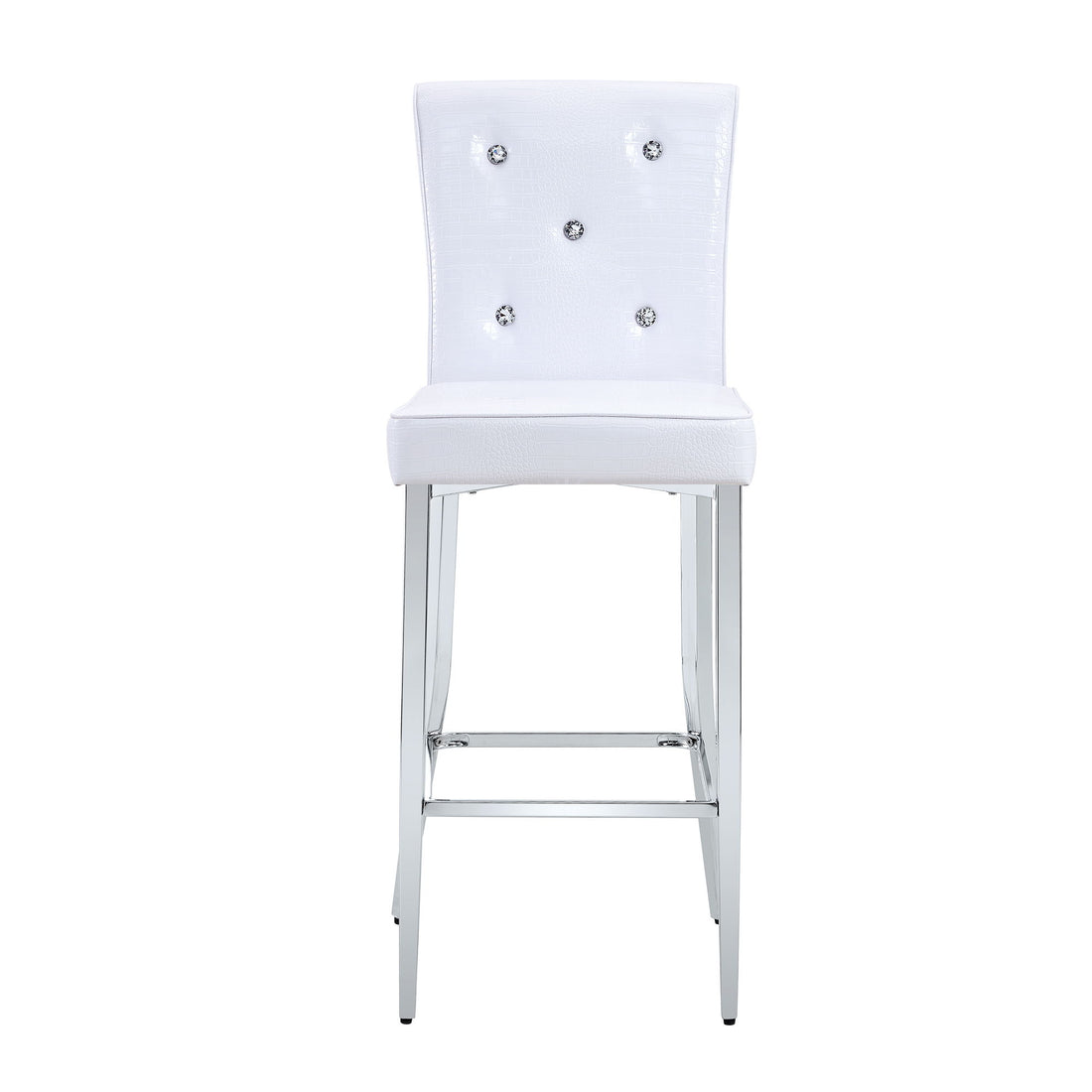 Bar Chairs &amp; Crystal Clasp Design (Set of 2)