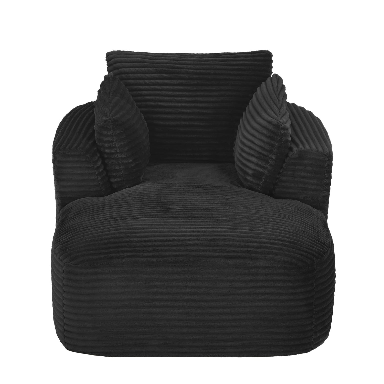 Oversized Chaise Lounge Chair Indoor - Black