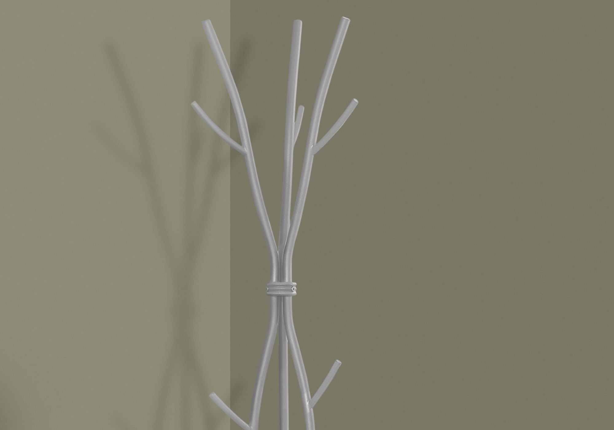 Coat Rack, Hall Tree, Free Standing, 11 Hooks, Entryway, Contemporary &amp; Modern