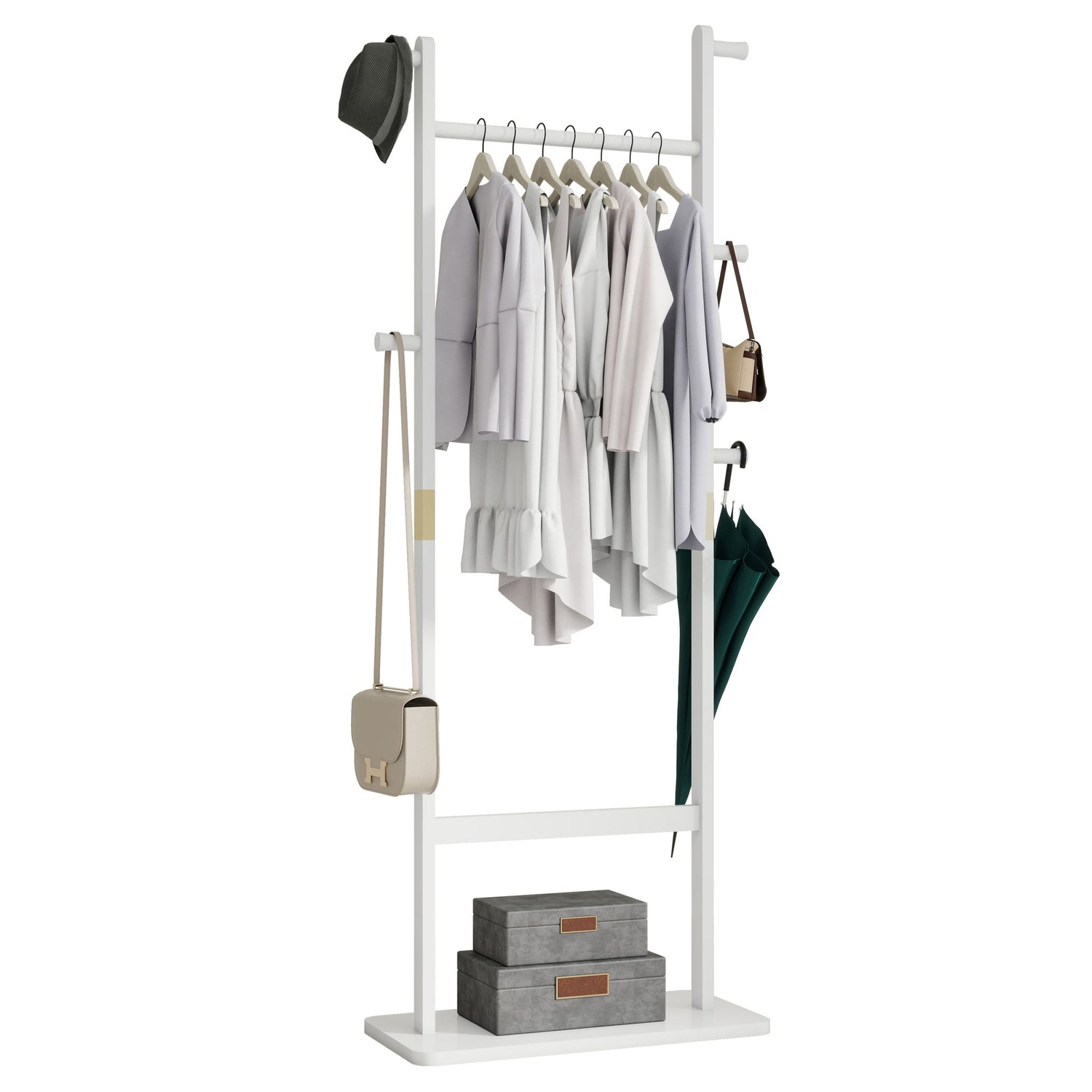 Solid Wood Simple Hat Rack