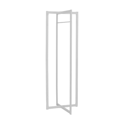 Coat Rack, Hall Tree, Free Standing, Hanging Bar, Entryway, For Contemporary &amp; Modern - White