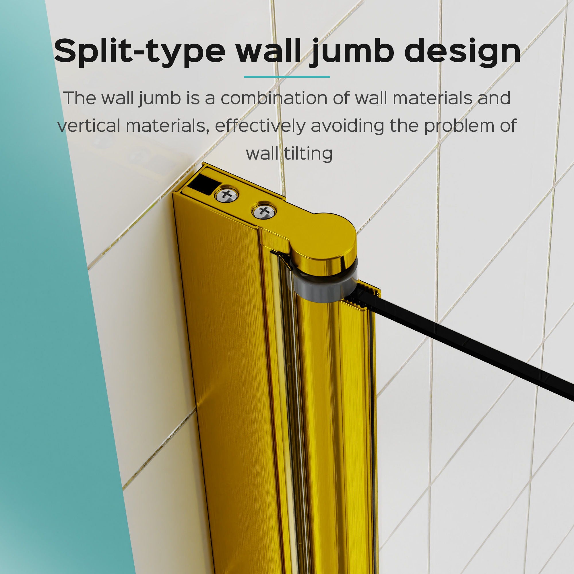 Frameless Shower Doors For Bathtub, 1 / 4&quot; Tempered Glass