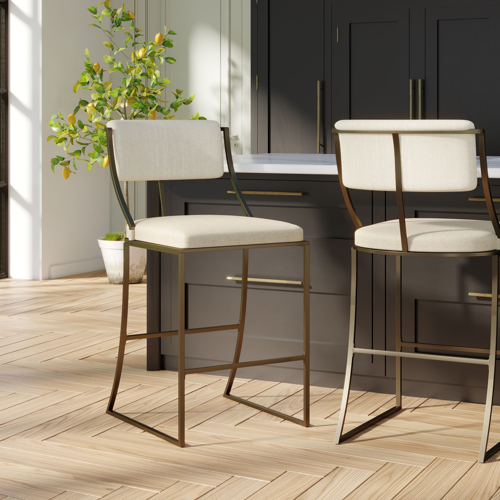 Stool With Back