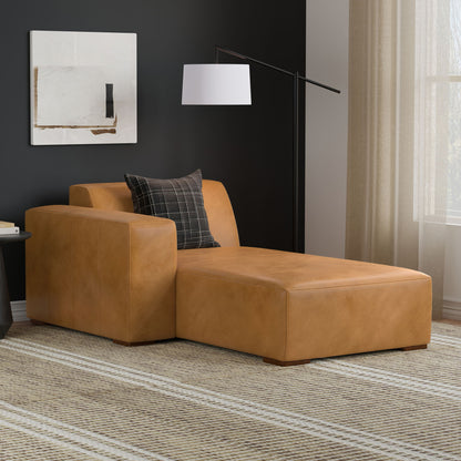 Rex - Left Chaise Sofa Module - Sienna