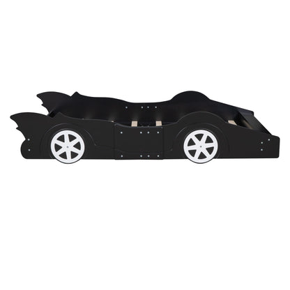 Race Car Shaped Platform Bed &amp; Wheels