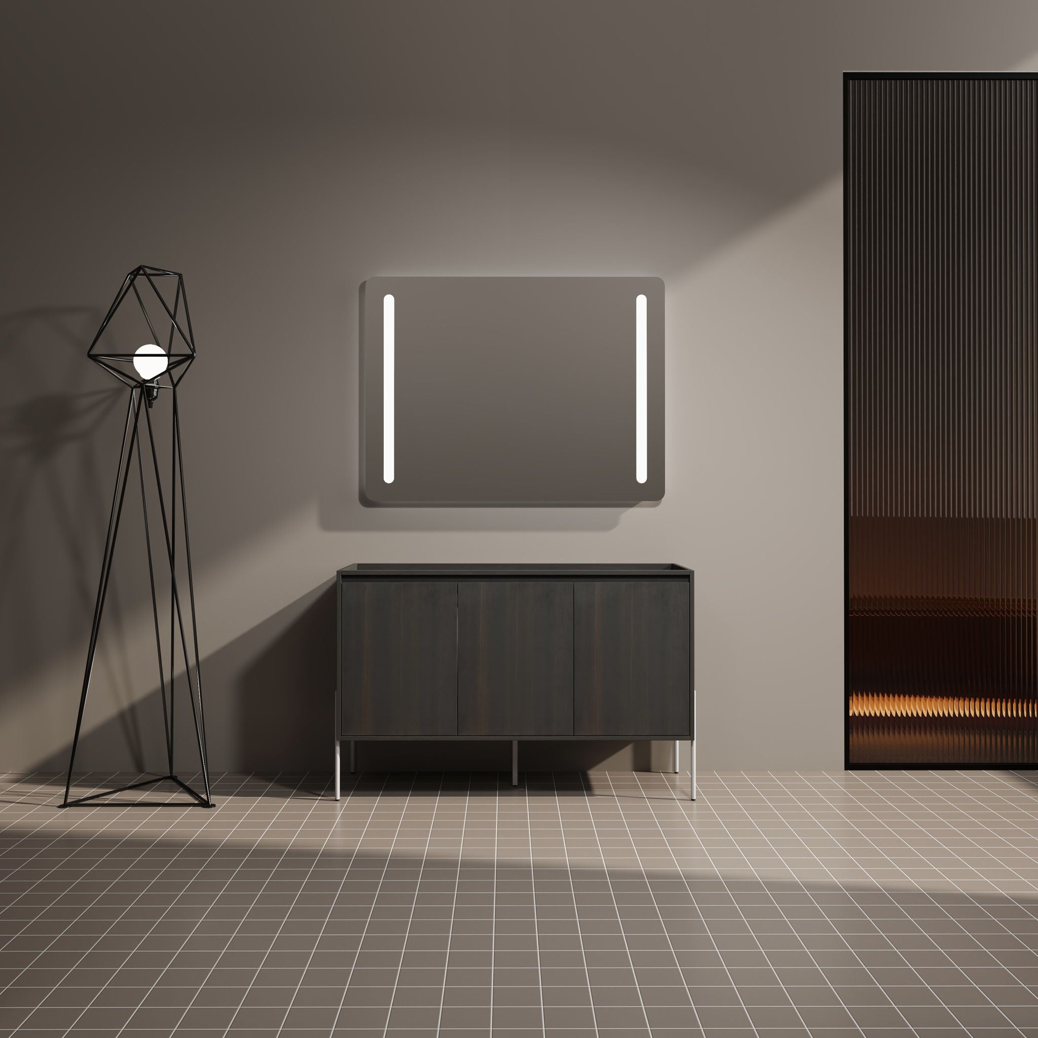 Freestanding Bathroom Vanity &amp; Soft Close Cabinet Doors
