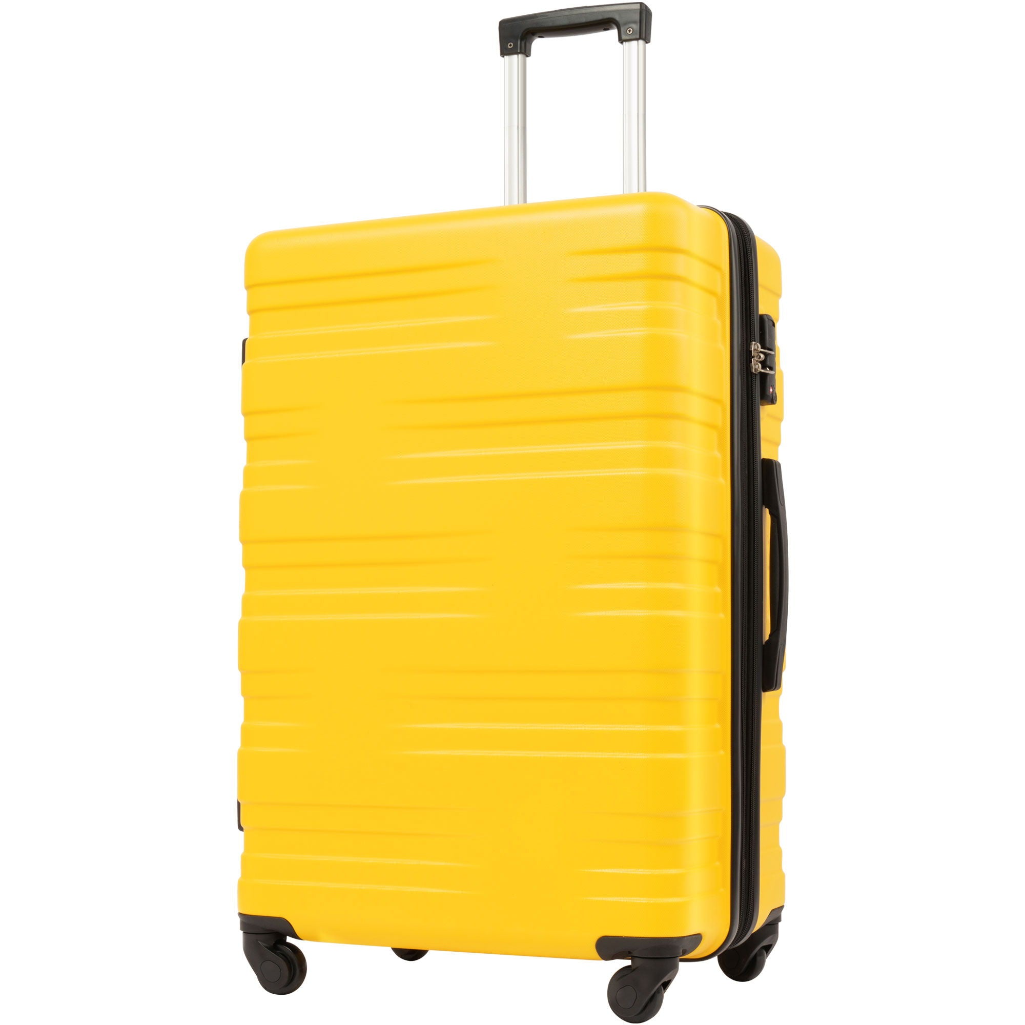 Luggage With Tsa Lock Spinner Wheels Hardside Expandable Luggage Travel Suitcase Check In Luggage ABS 24&quot;