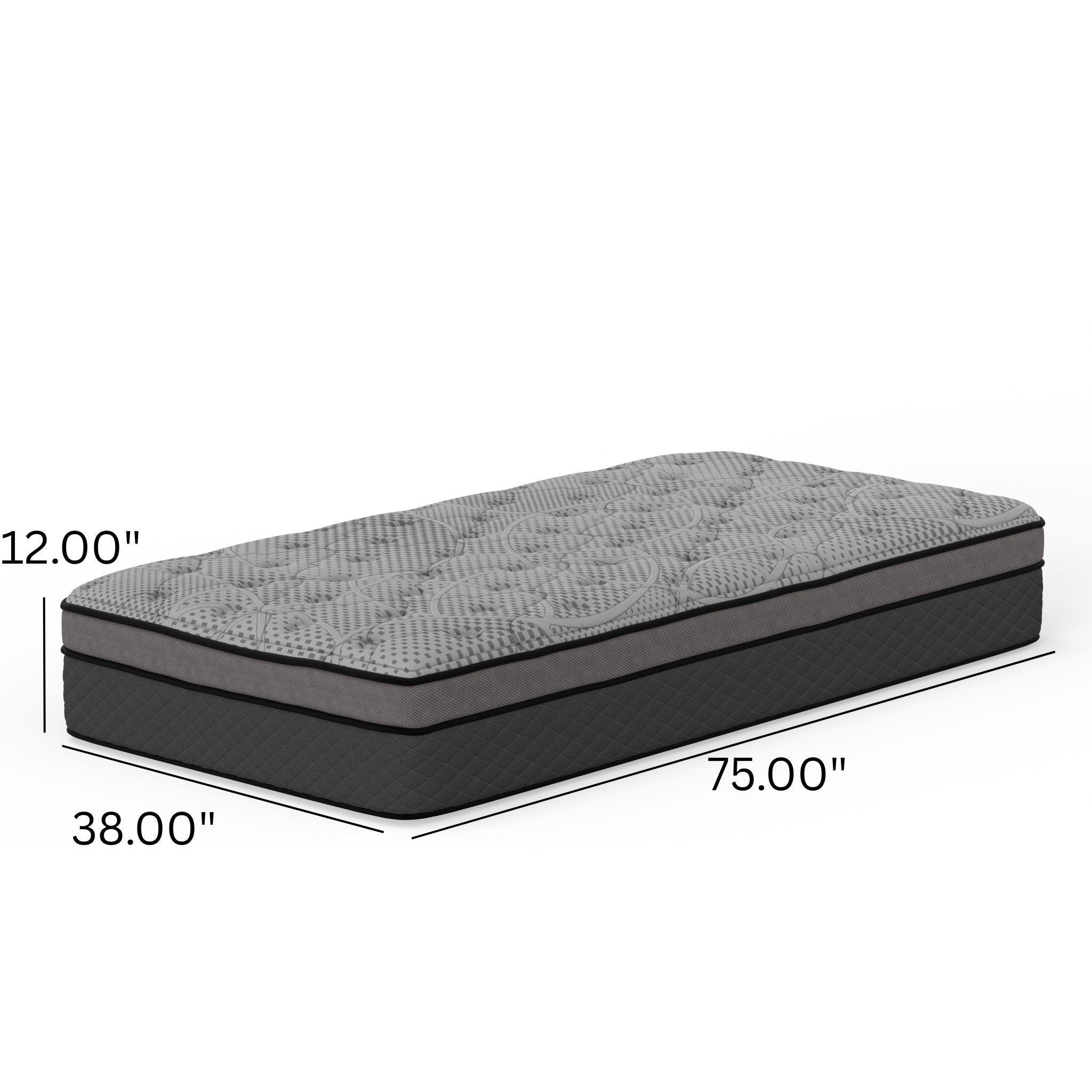 CS Hybrid - 12&quot; Pocket Coil Mattress