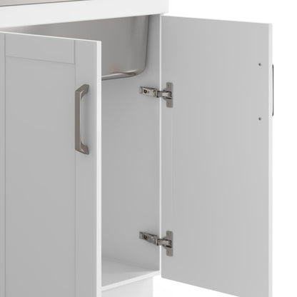 Kyle - Laundry Cabinet &amp; Faucet And Stainless Steel Sink