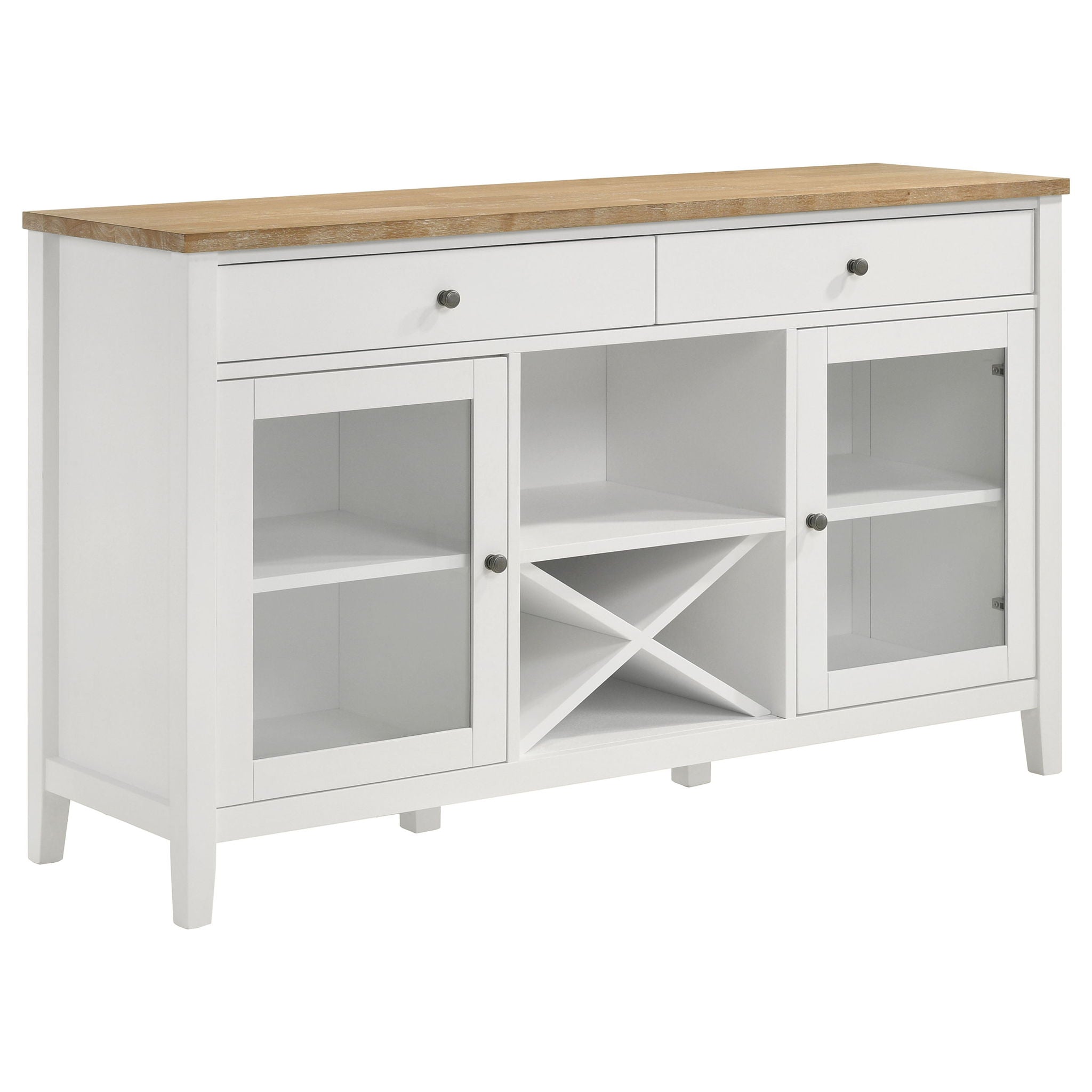 Prager - 2 Door Dining Sideboard - White