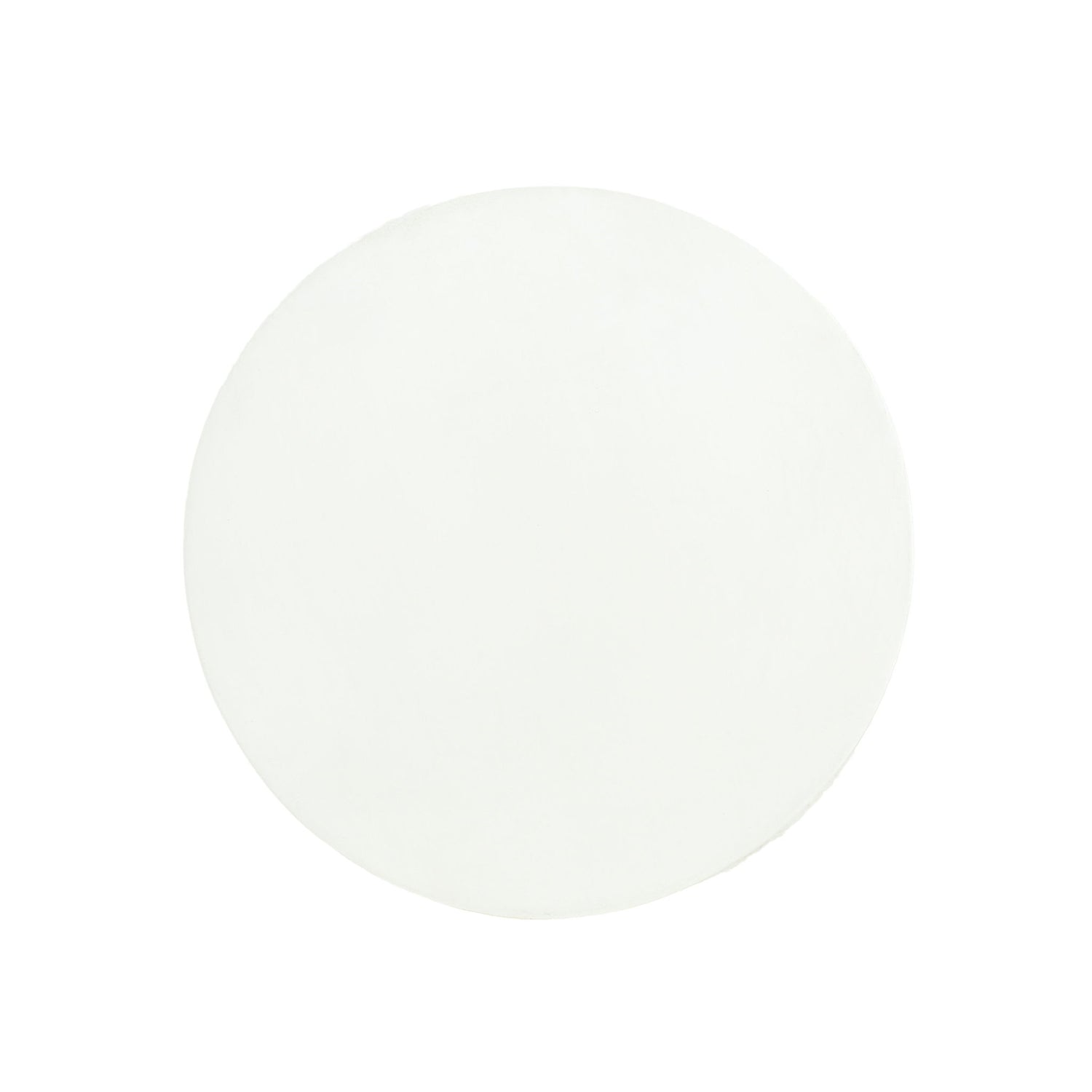 Outdoor Round Concrete Antique White Side Table, Living Room End Table - Antique White