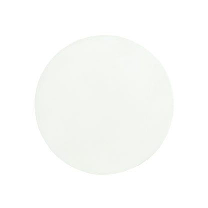 Outdoor Round Concrete Antique White Side Table, Living Room End Table - Antique White