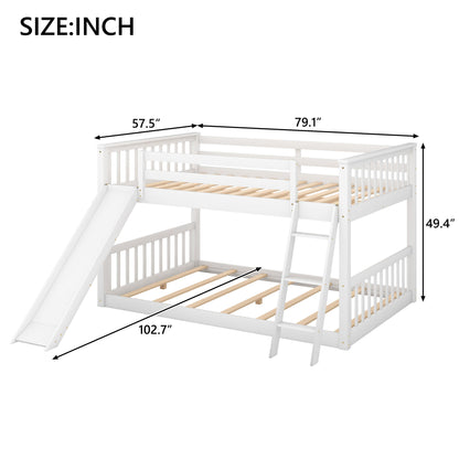 Bunk Bed &amp; Convertible Slide And Ladder