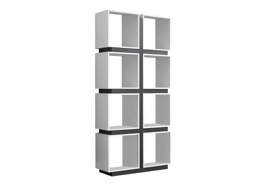 Bookshelf, Bookcase, Etagere, 5 Tier, For Office, Contemporary &amp; Modern - White
