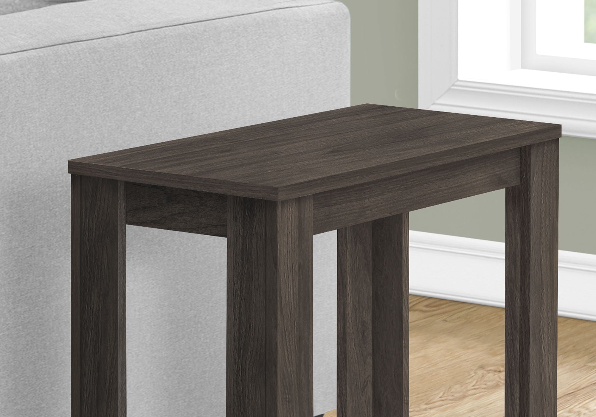 Accent Table, Side Contemporary &amp; Modern - Oak