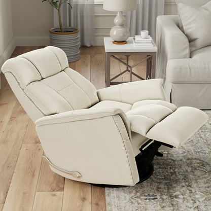 Bentley - Swivel Glider Recliner With Manual Adjustable Headrest &amp; Footrest