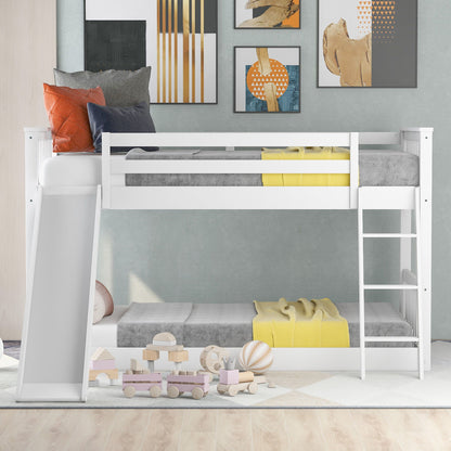 Bunk Bed &amp; Convertible Slide And Ladder