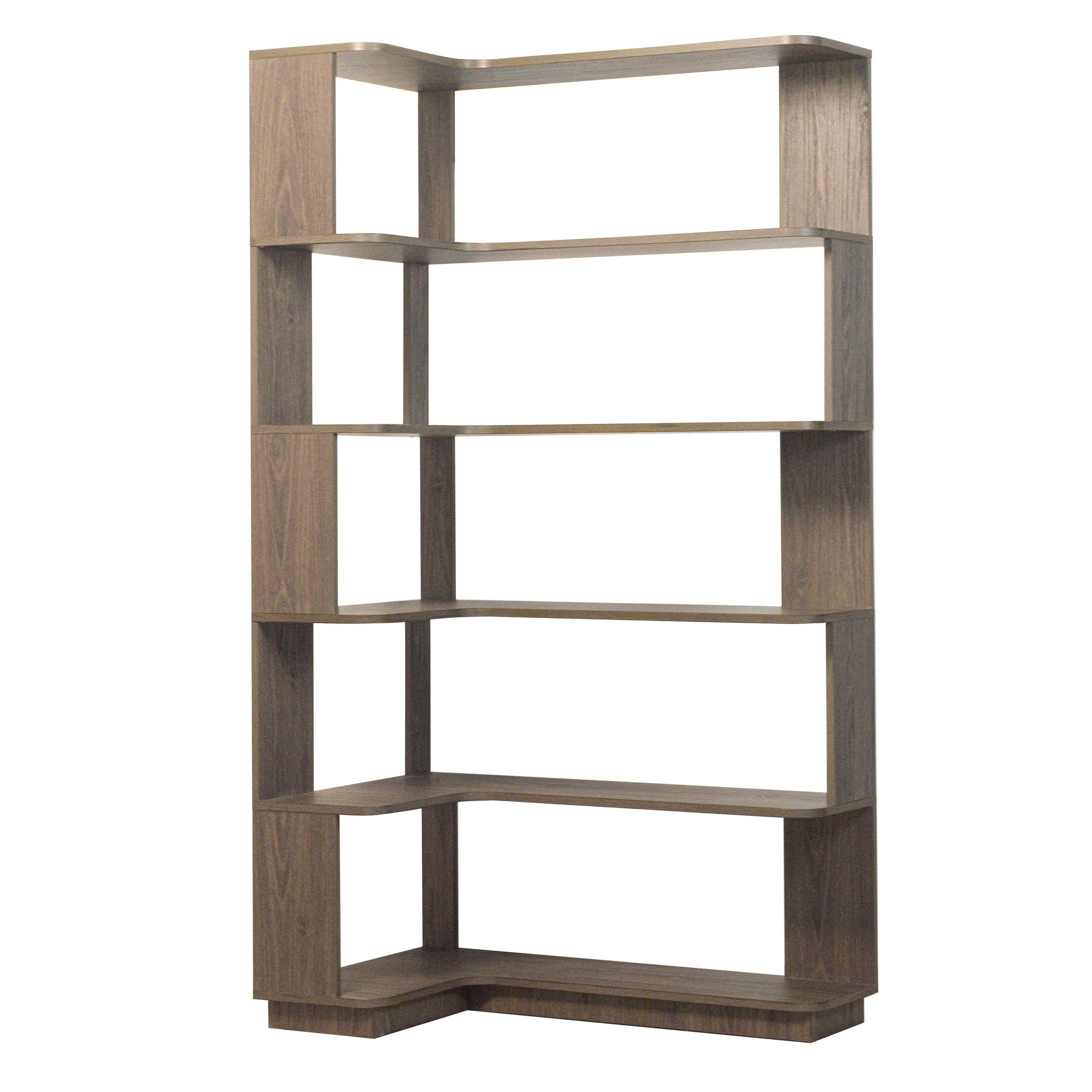 L-Shaped Design Corner Bookshelf